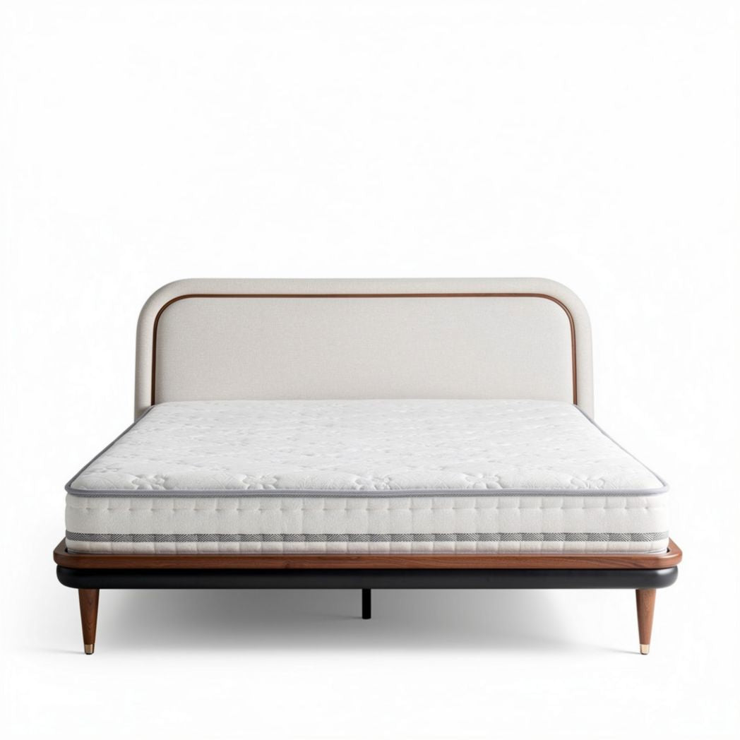 Bedframe van hout voor de slaapkamer - 190 x 150 x 30cm