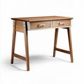 Houten bureau met lades voor thuiswerkplek - 100 x 50 x 75cm