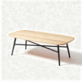 Salontafel van hout voor de woonkamer - 120 x 60 x 40cm